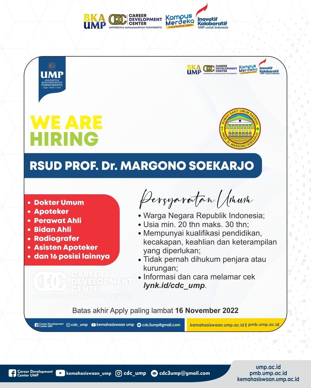 RSUD Prof. Dr. Margono Soekarjo