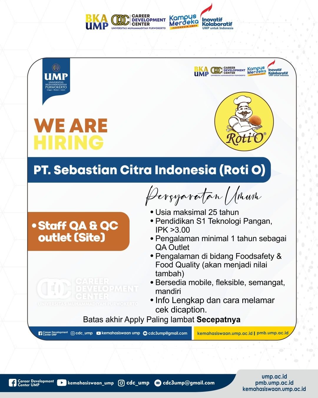 PT. Sebastian Citra Indonesia (Roti O)