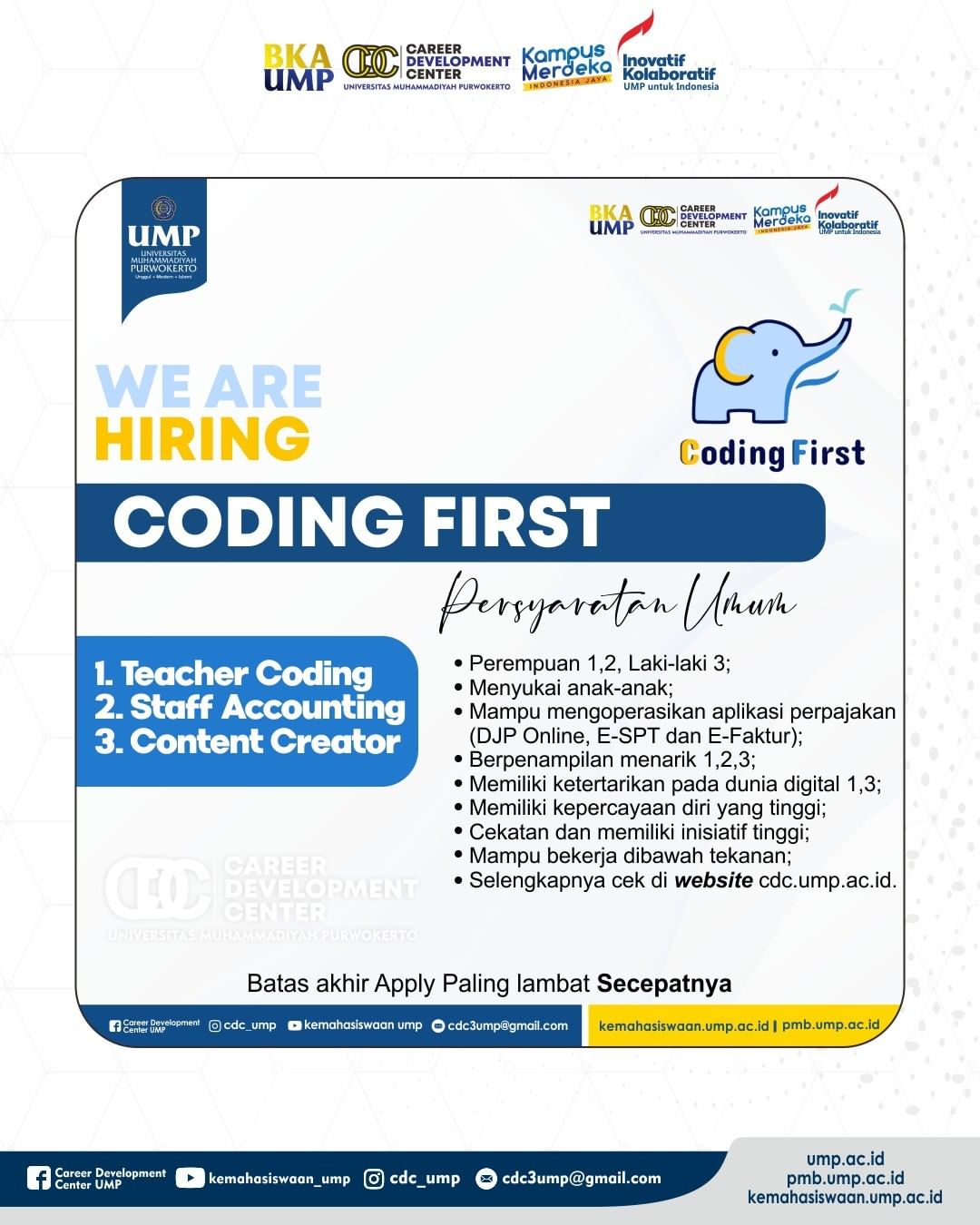 CODING FIRST