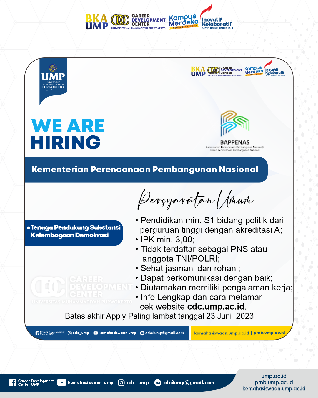 Kementerian Perencanaan Pembangunan Nasional/Bappenas