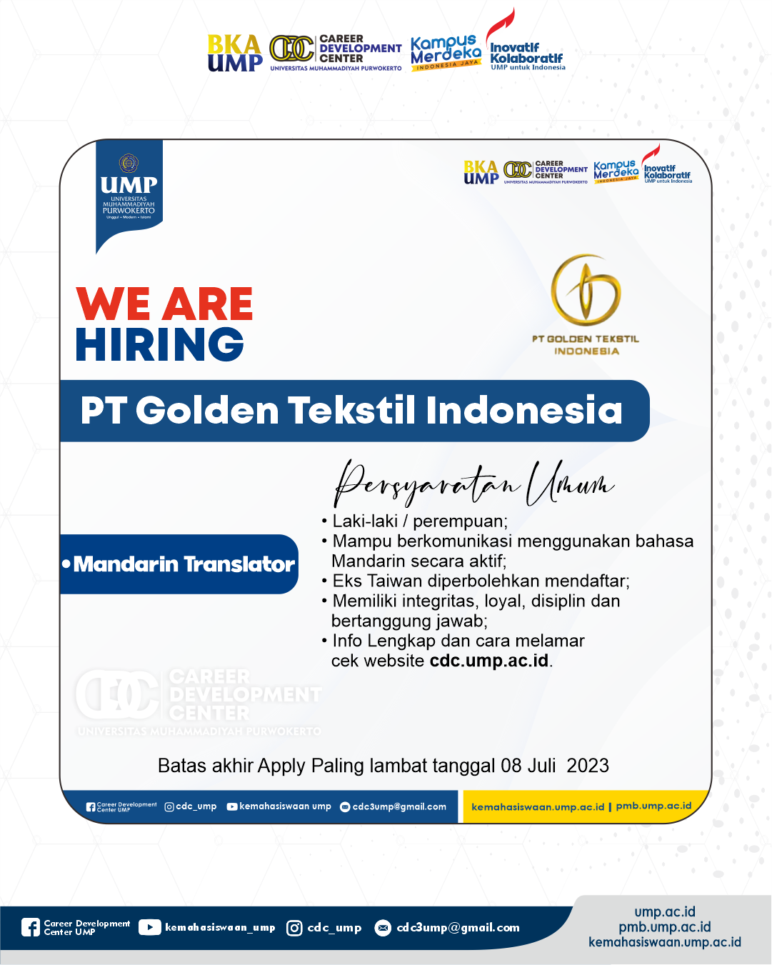 PT Golden Tekstil Indonesia