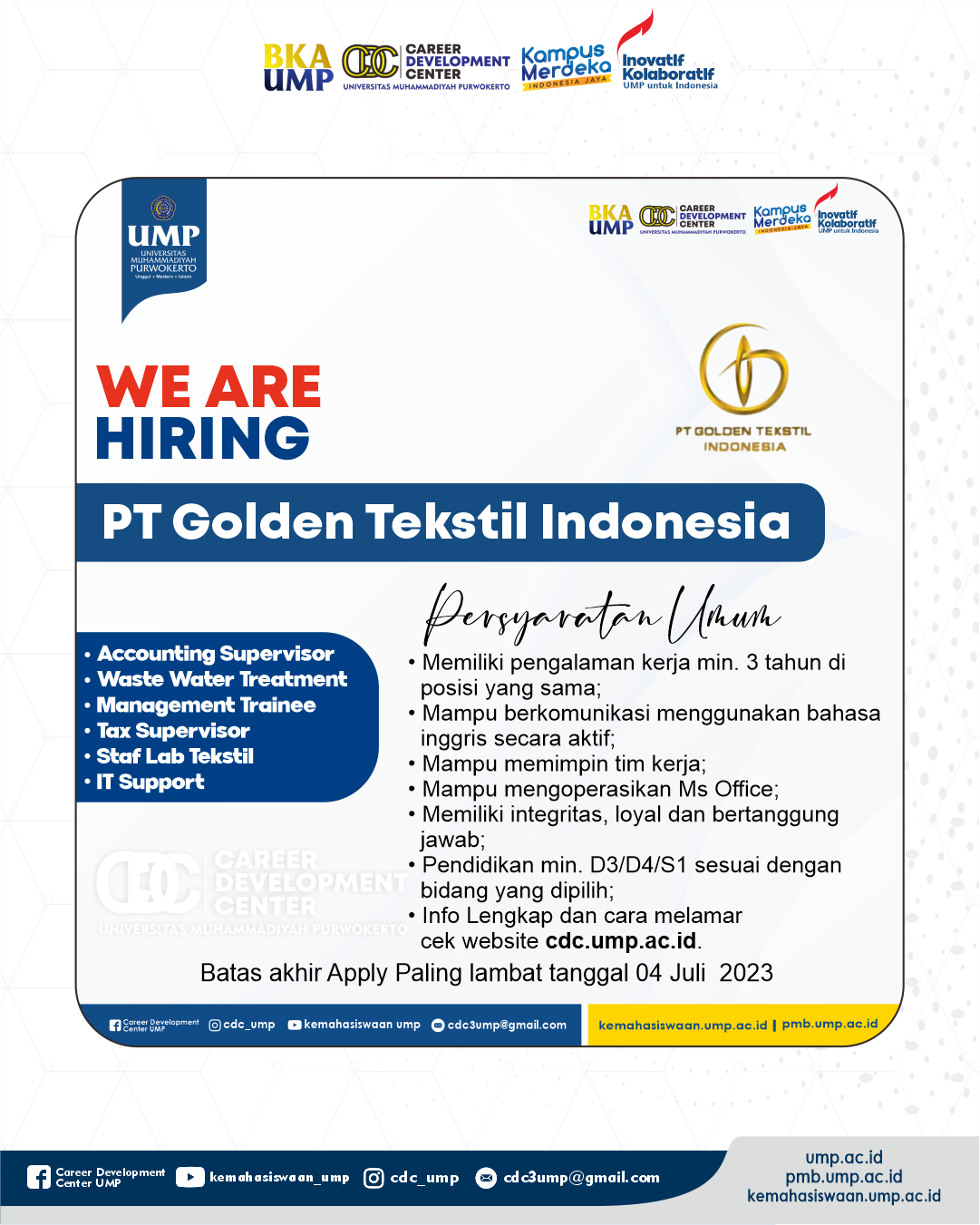 PT Golden Tekstil Indonesia