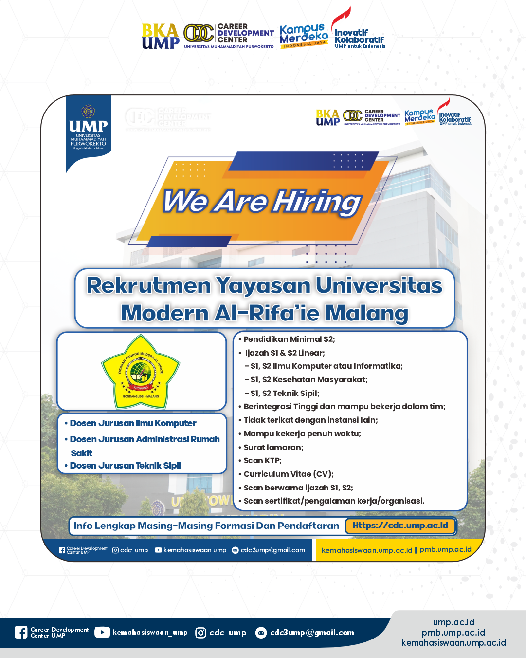 Yayasan Universitas Modern Al-Rifa’ie Malang