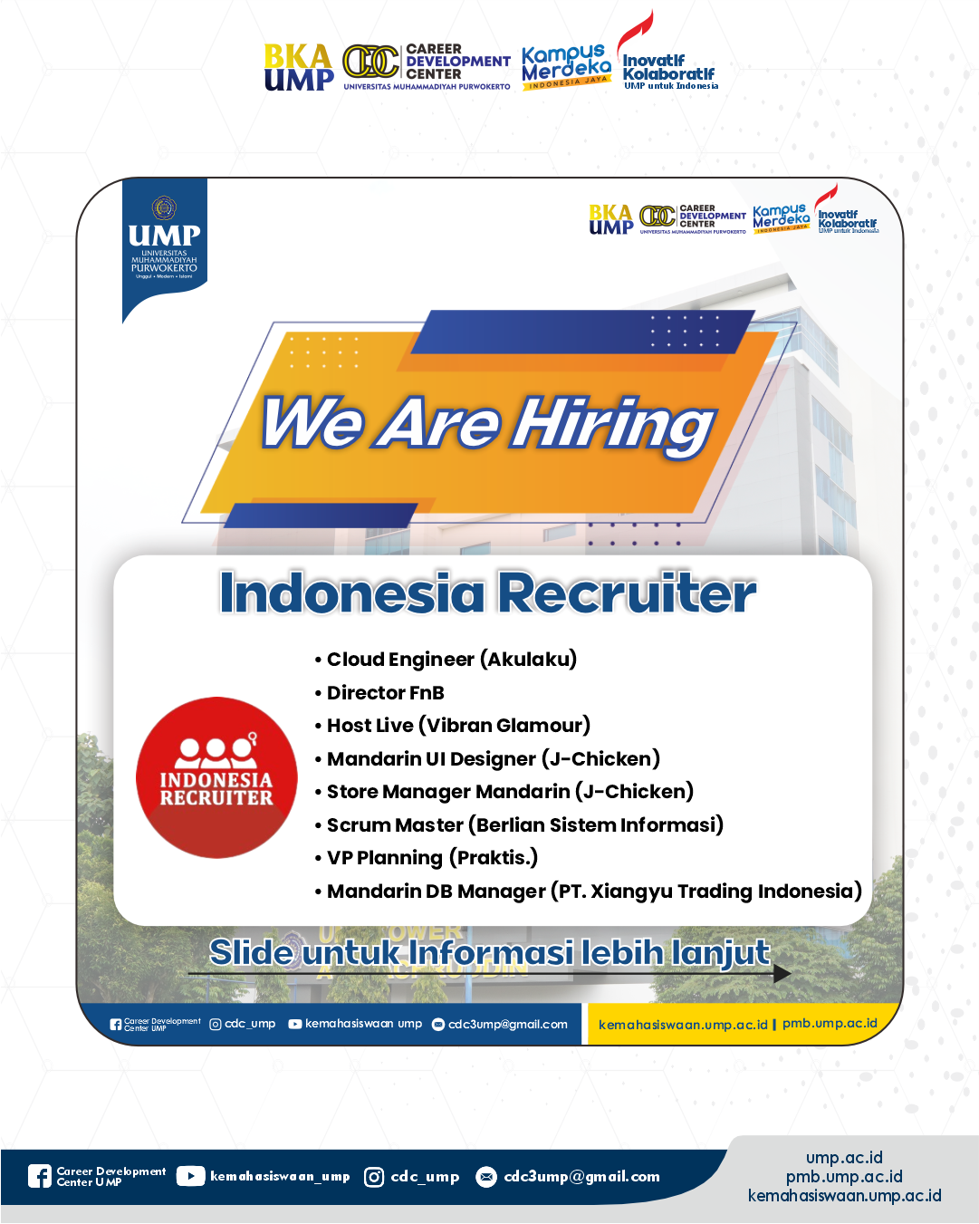 INDONESIA RECRUITER ]— ?