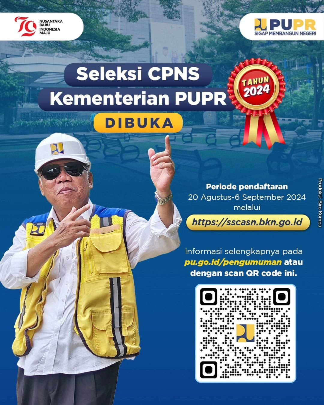 ?? Pengaadaan CPNS Kementerian PUPR Tahun 2024 ??