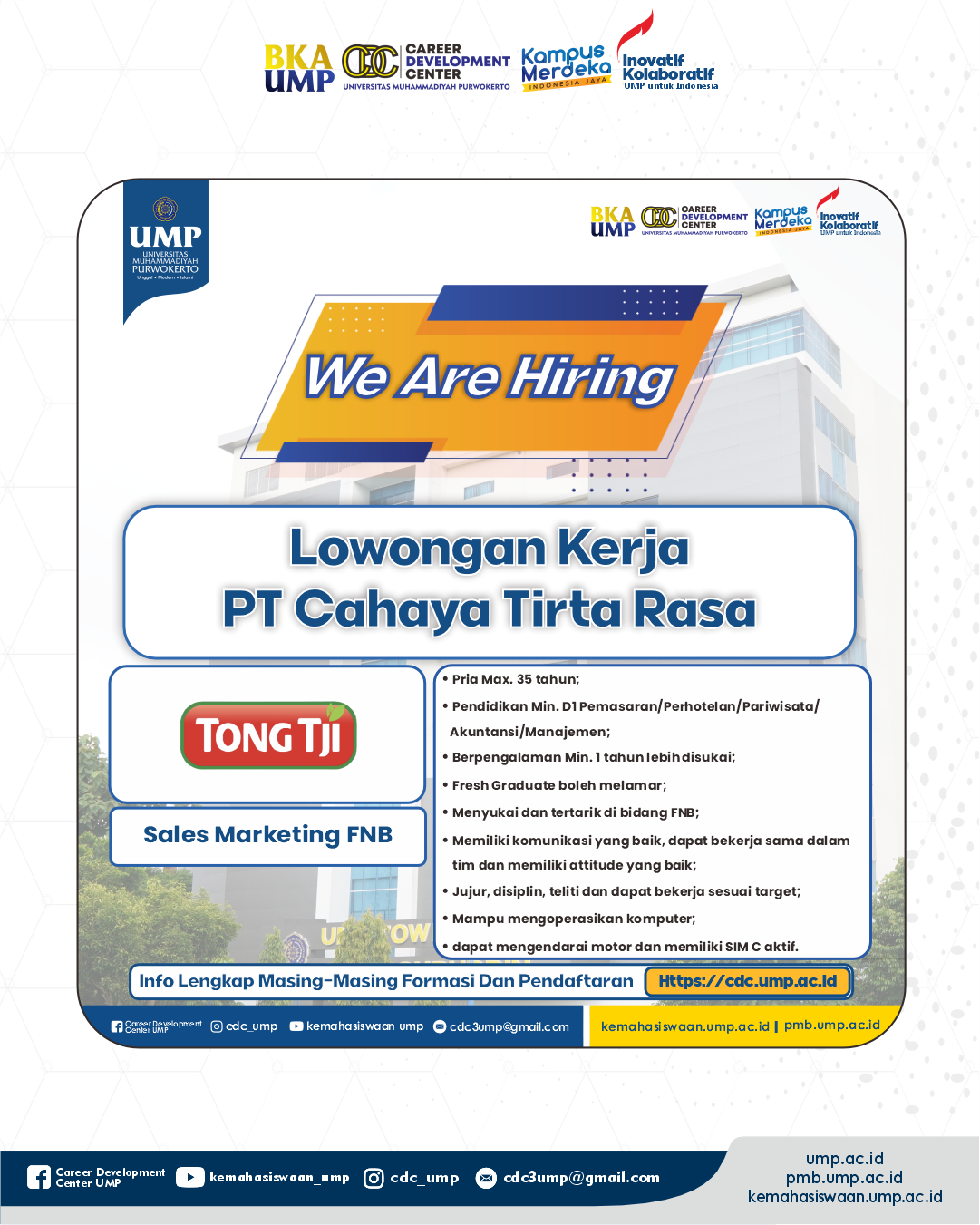 PT Cahaya Tirta Rasa (Tong Tji)
