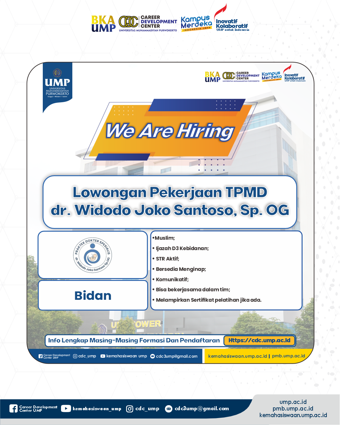 ATPMD dr. Widodo Joko Santoso, Sp. OG