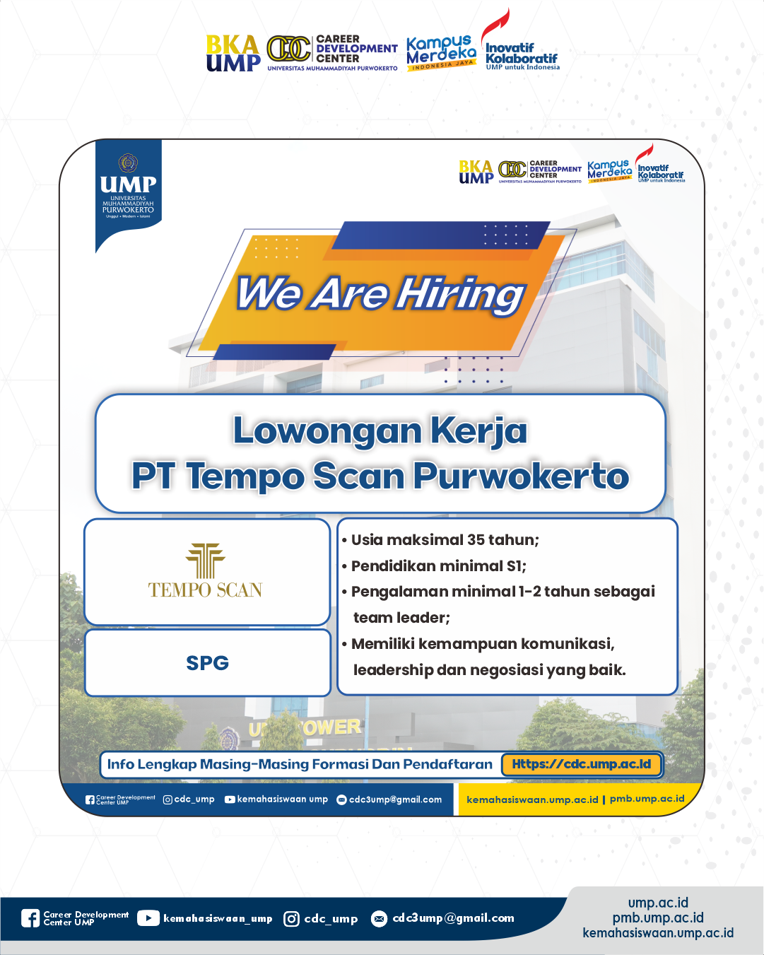 PT Tempo Scan Purwokerto