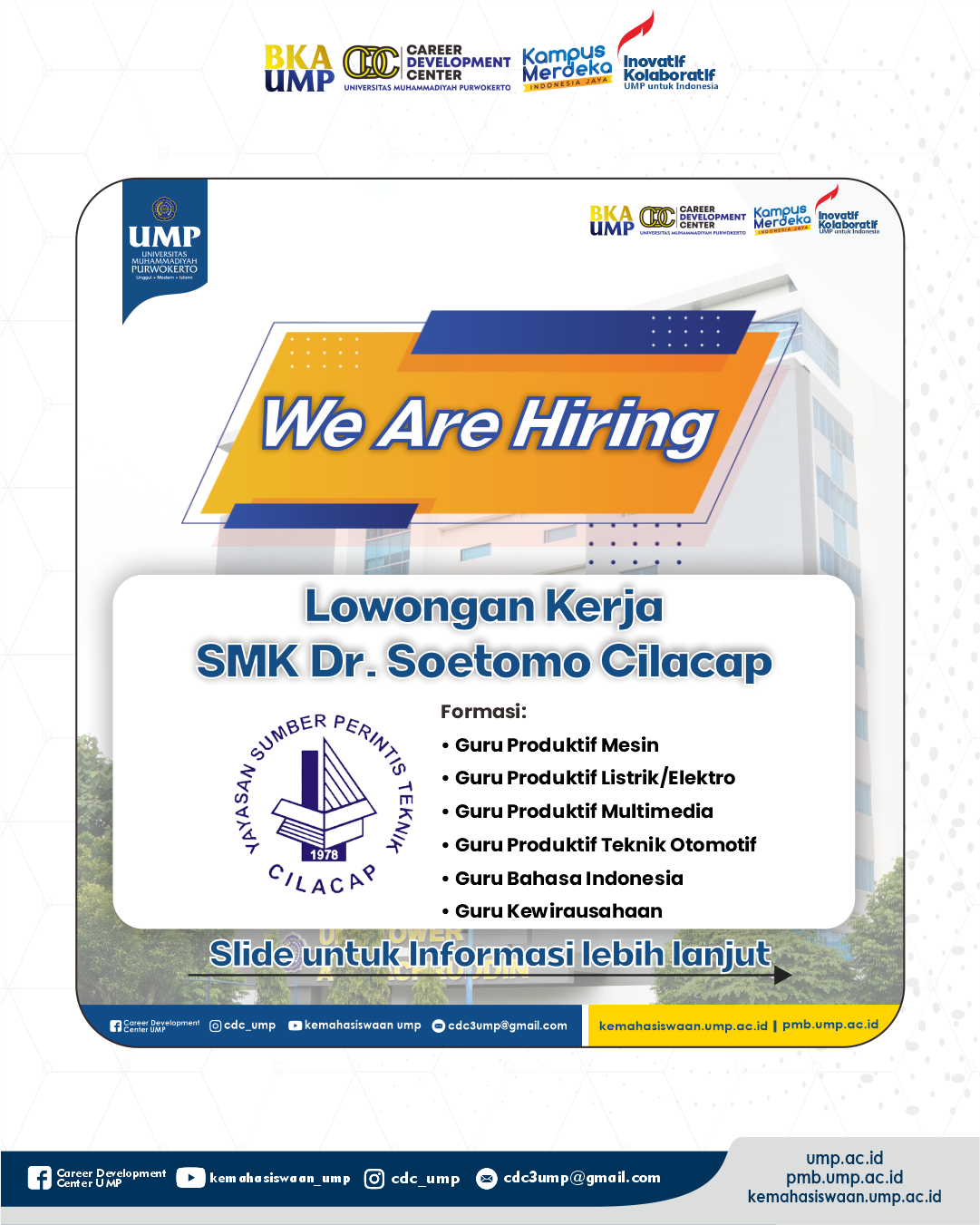 SMK Dr. SOETOMO CILACAP