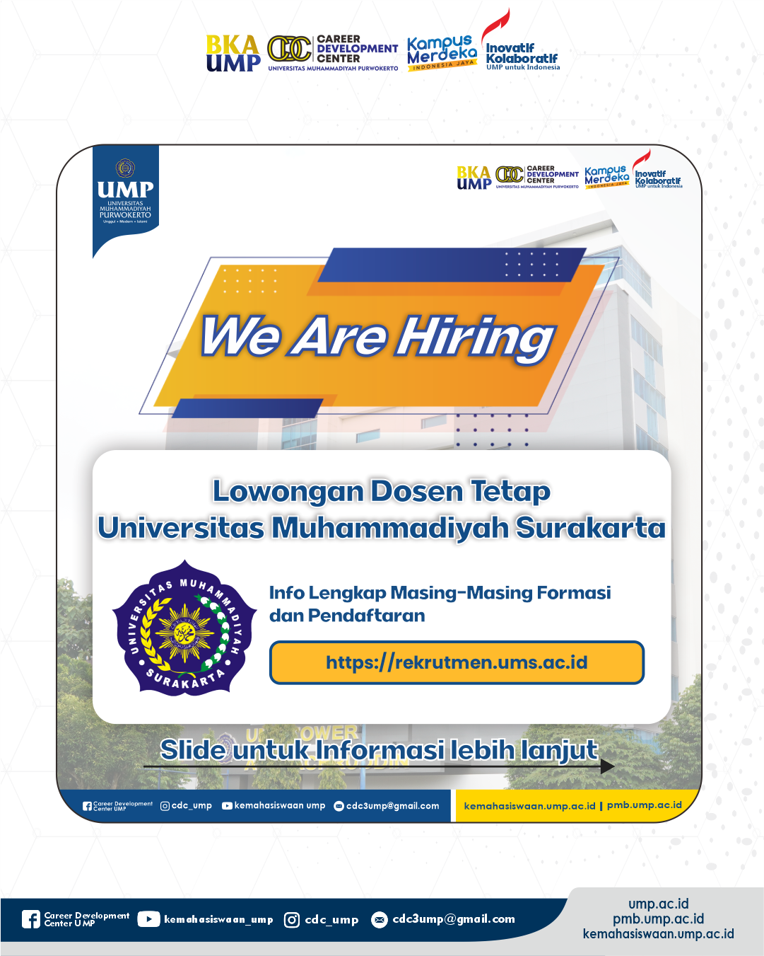 Dosen Tetap Universitas Muhammadiyah Surakarta