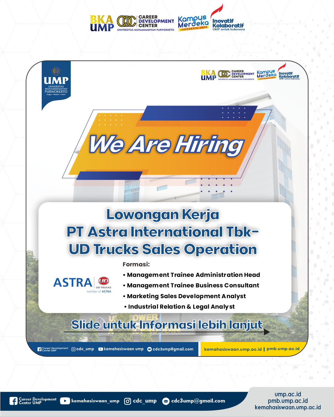 PT Astra International Tbk – UD Trucks Sales Operation