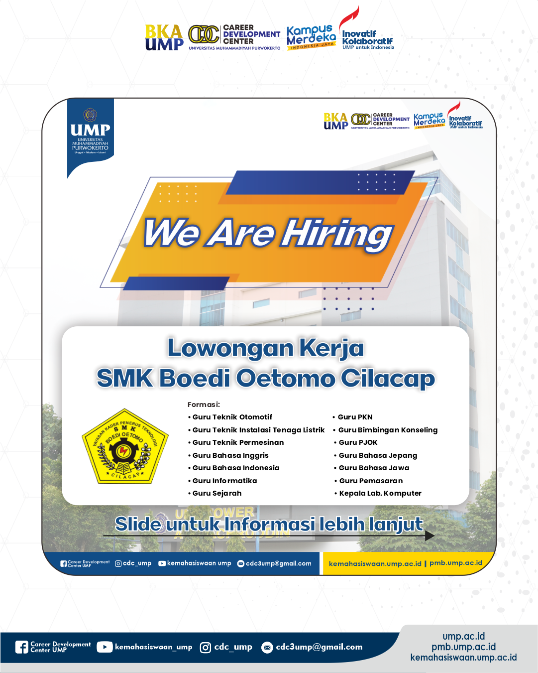 SMK Boedi Oetomo Cilacap