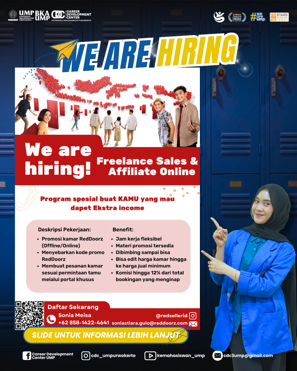 WE’RE HIRING – JOIN REDSELLER REDDOORZ!